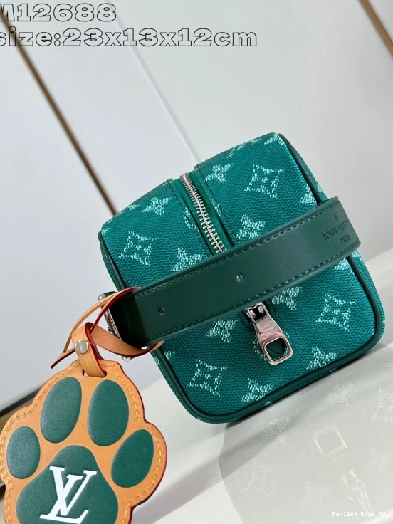 Affordable KIT bag-23*13*12CM LOUIS LOCKER DOPP VUITTON 0717